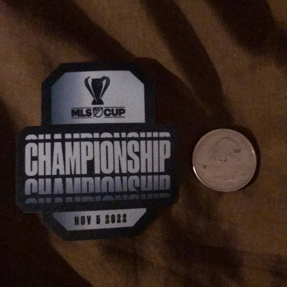 Lafc mls Championship 2022 rare patch limited edition